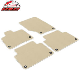 Tapis de sol pour Audi Q7 07-15, ensemble de tapis antidérapants en velours beige pour voiture, avant et arrière - Product Image 3