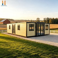 Rumah Modular Ekspansiabel Mobile 20ft 30ft 40ft untuk Kamp Kerja Terpencil