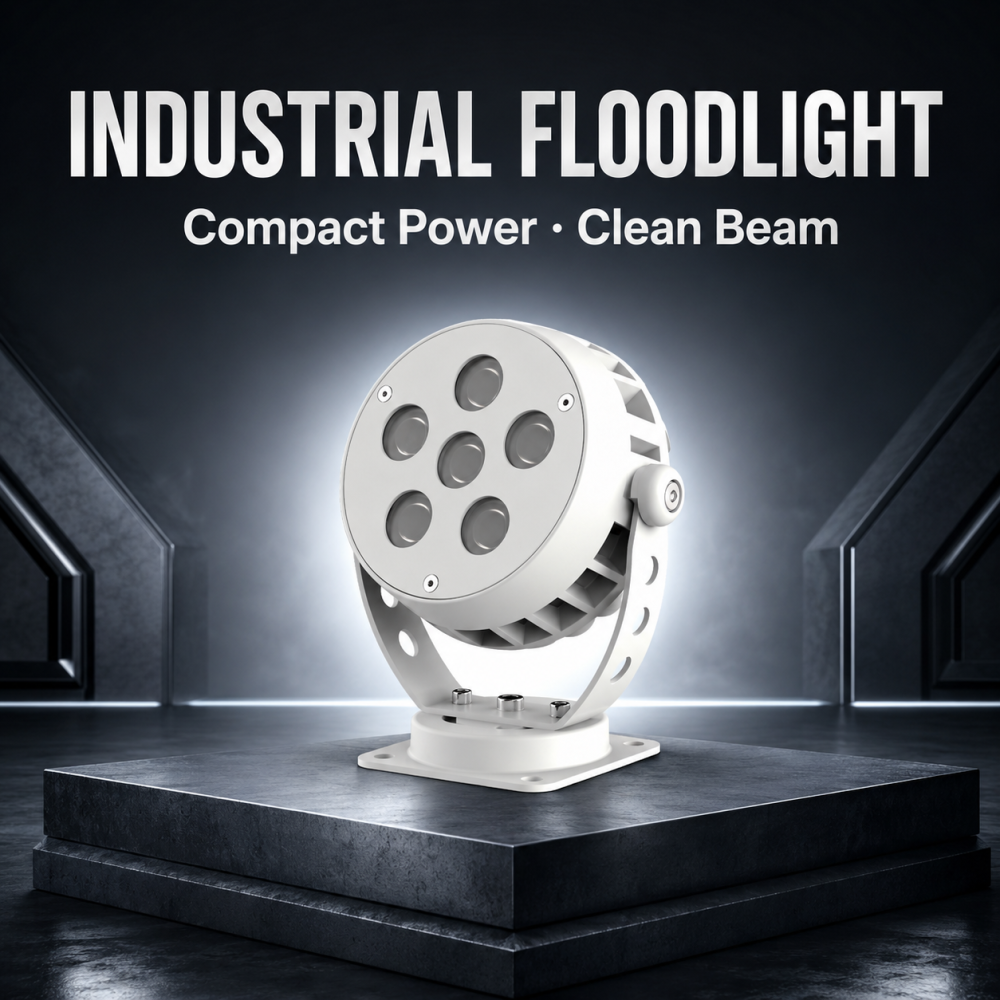 Outdoor Aluminum IP66 Landscape LED Flood Light DMX Control 400W 2200-6500K RGB Adjustable AC85-265V Input 60 Beam Angle