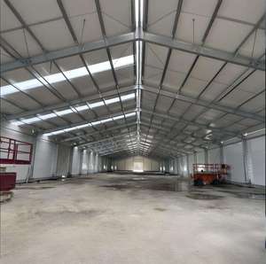 Tùy Chỉnh Hiện Đại <span class=keywords><strong>Pre</strong></span>-Chế Tạo Ánh Sáng Kim Loại Thép Hàn Xây Dựng Hội Thảo Với Bánh Sandwich Tường & <span class=keywords><strong>Roof</strong></span> Bảng Điều Chỉnh - Product Image 2