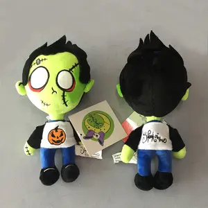 Halloween Groothandel Gehaakt Katoen Zachte Baby Kind Pluche Poppen Gevulde Pluche Anime Plushie Speelgoed Pluche Custom Pop