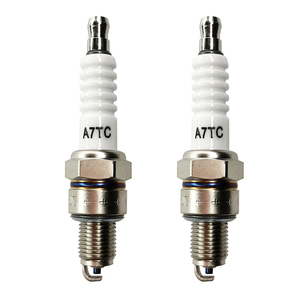 Bujía de 3 Electrodos para Motocicleta, Scooter, Bujía A7TC para GY6 50CC 110CC <span class=keywords><strong>125CC</strong></span> 150CC <span class=keywords><strong>ATV</strong></span> Dirt Bike - Product Image 4