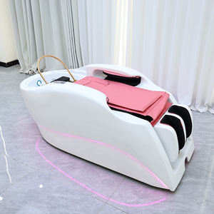 Moderne Kosmetiksalon-Möbel in Rosa, Leichter Salon-Shampoo-Stuhl, Bett, Luxuriöser Elektrischer <span class=keywords><strong>Massage</strong></span>-Waschstuhl mit Wasserzirkulation - Product Image 3
