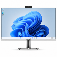 Computadora Todo en Uno de 27 Pulgadas, 2K, 180Hz, AMD Ryzen 5 6600H, 16GB DDR5, 512GB, Win11 Pro, con Soporte Ajustable en Altura