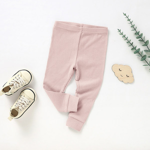 Medias Básicas para Primavera y Otoño, Color Sólido, Medias Básicas para Niños, Pantalones para Bebés, Pantalones de Algodón Orgánico para Bebés - Product Image 3