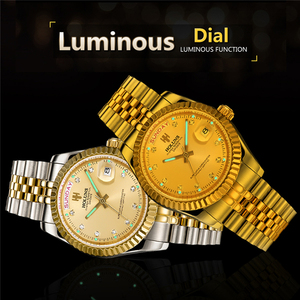 HOLUNS HLS001 Orologi di Lusso Automatici Meccanici da Uomo in Oro, Movimento 2813, Acciaio Inossidabile, Impermeabile 50m - Product Image 5