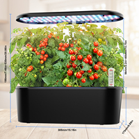 Système de jardinage hydroponique intelligent IGS-25 pour intérieur, kit moderne pour la culture, conception électronique