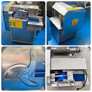 Picadora <span class=keywords><strong>de</strong></span> Verduras Eléctrica Comercial <span class=keywords><strong>de</strong></span> Acero Inoxidable, Multifuncional, para Picar Chile, Cebolla, Perejil y Repollo - Product Image 3