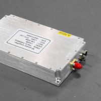Módulo Amplificador de Potencia RF de Estado Sólido Profesional de Alta Potencia de 200W, Banda Ancha 2000-6000Mhz VCO para Módulos RF Inalámbricos LoRa UAV