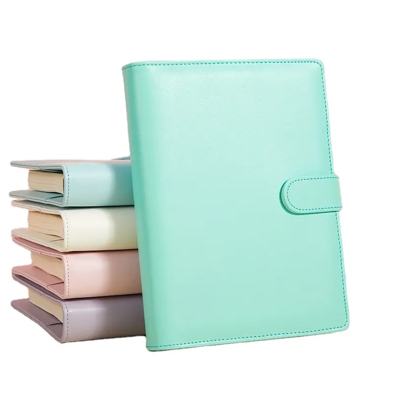 American School Supply 200Pages Hardcover Permiun Customized Stationery Leather Notebooks
