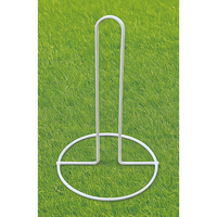 Barret - Marcador Gigante de 16.5 cm de Diámetro, Base de 30 cm, Blanco, Equipo de Entrenamiento de Agilidad