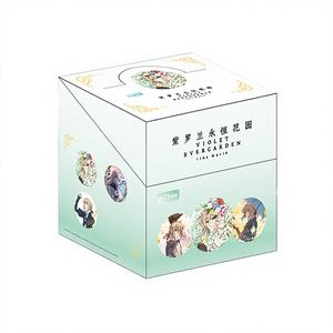 Modelli esplosivi doppio processo Flash distintivo magnetico banda stagnata viola <span class=keywords><strong>Evergarden</strong></span> <span class=keywords><strong>Anime</strong></span> Pin Blind Box giapponese fonte di animazione - Product Image 1