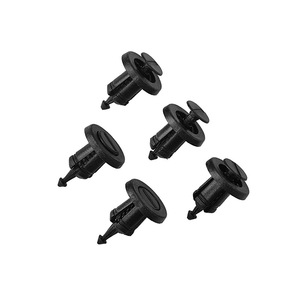 Clips de Fijación de Parrilla para Honda Crosstour Crv Renault B114, Sujetadores de Plástico Negro para Reparación y Reemplazo - Product Image 4