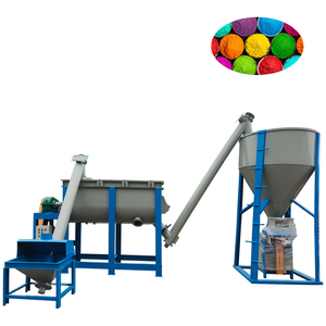 Línea de Producción de Mortero Seco Premix para Construcción, Línea de Producción de Cemento con Máquina de Empaquetado, Adhesivo para Pisos de Baldosas - Product Image 4