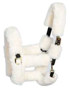 Resistente e confortevole <span class=keywords><strong>per</strong></span> la cura del cavallo fornisce attrezzature essenziali <span class=keywords><strong>per</strong></span> l'allenamento equino-collare a testa in lana cavallo capestro briglia - Product Image 4