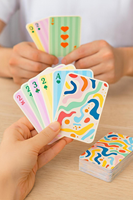 Cartes à jouer de poker personnalisées avec logo sur mesure OEM |   Jeu de cartes de taille standard pour casino et divertissement à domicile