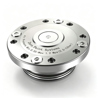 Système de serrage pneumatique automatique à point zéro, dispositif de fixation rapide automatisé pour applications sur machines-outils CNC