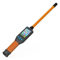Escáner de Largo Alcance con Interfaz de Comunicación RFID, Lector de Microchip Portátil para Ganado, Hecho de Material ABS Resistente