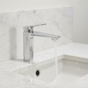 Rubinetto Miscelatore da <span class=keywords><strong>Bagno</strong></span> in Ottone Senza Piombo, Montaggio su Piano, con Controllo Acqua Calda e Fredda, Moderno e Lussuoso per Lavabo - Product Image 4