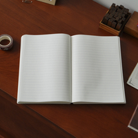 Carnet à couverture souple en cuir PU A5 avec logo personnalisé, reliure thermique, 120 feuilles, boîte et stylo - Option cadeau