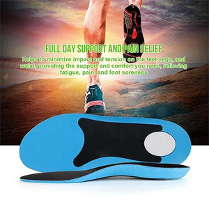 Rebo Sports Comfort <strong>Insoles</strong> Unisex High Elasticity Breathable Shock Absorption Arch Support Flatfoot Correction Soft Sole - Product Image 5