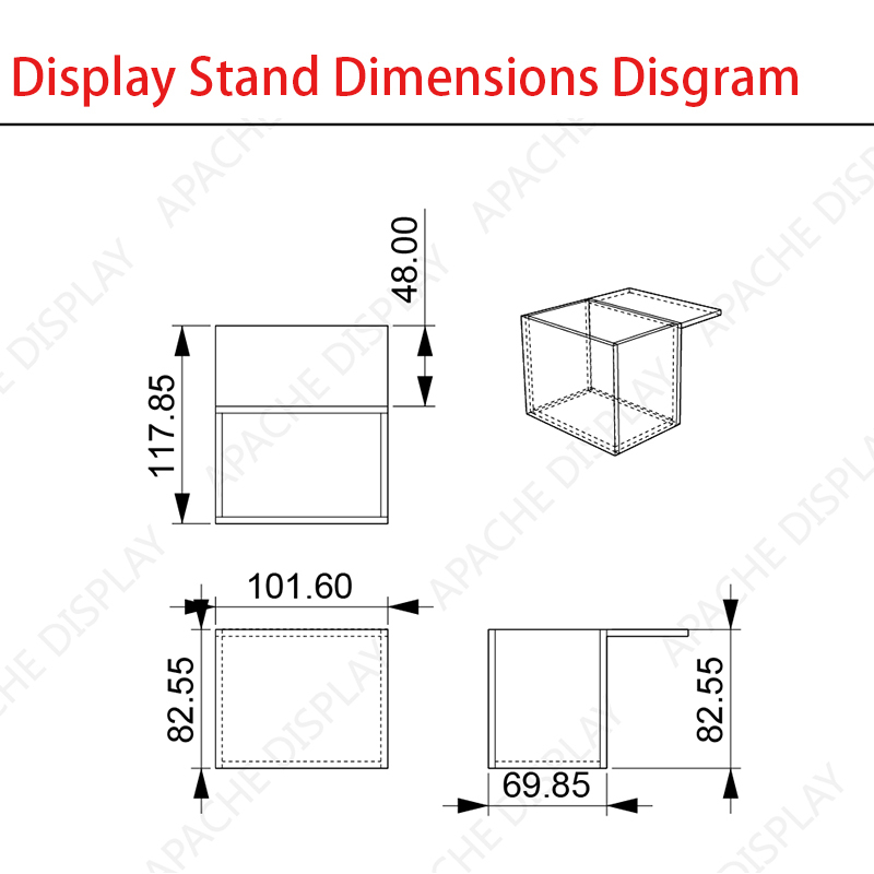 Custom Acrylic Hanging Snack Display Rack for Supermarket & Retail Store — view 2