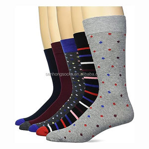 Chất Lượng Cao Người Đàn Ông Của Vớ Cho Kinh Doanh Tùy Chỉnh Đa Màu Sắc Giữa Bê Chải Kỹ Bông Thoáng Khí Hàng Ngày Mặc Vớ - Product Image 4