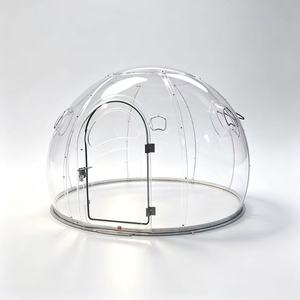Casa Burbuja Transparente Personalizada de PC, Villa Prefabricada Impermeable para Glamping al Aire Libre con Vista a la Cielo Estrellado, para Resort, Camping <span class=keywords><strong>y</strong></span> Hotel - Product Image 1