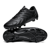 Chaussures de football personnalisées en gros, directement de l'usine, crampons AG/FG en TPU, crampons d'entraînement en PU et textile