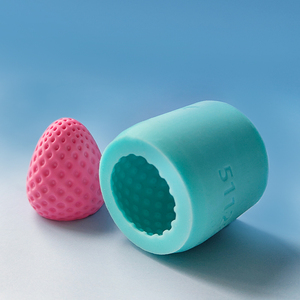 3D Mini trái cây Silicone khuôn tái sử dụng cho sô cô la hoặc kem các loại dâu tây mâm xôi Đào bóng hình dạng - Product Image 6