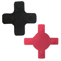 Coussinet de couplage de type L, tampon de protection hexagonal à quatre coins en caoutchouc élastomère pour l'industrie de la construction, tailles OEM L075/070/050/090/095/099
