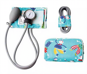 Kit stéthoscope et <span class=keywords><strong>tensiomètre</strong></span> anéroïde pour enfant, modèle dessin animé, best-seller - Product Image 1