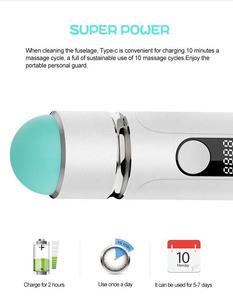 Venta al por mayor de silicona para mascotas cabeza masaje vibrador aseo limpieza cepillo de baño pelo de perro Mini cuero cabelludo Mini gato masajeador - Product Image 3