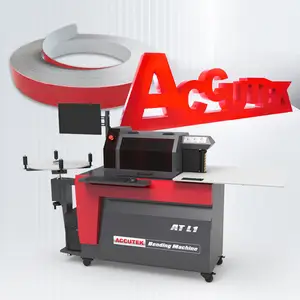 Nuovo design Accutek AT L1 CNC 3D led signage letter making machine piegatrice digitale controllata da Computer
