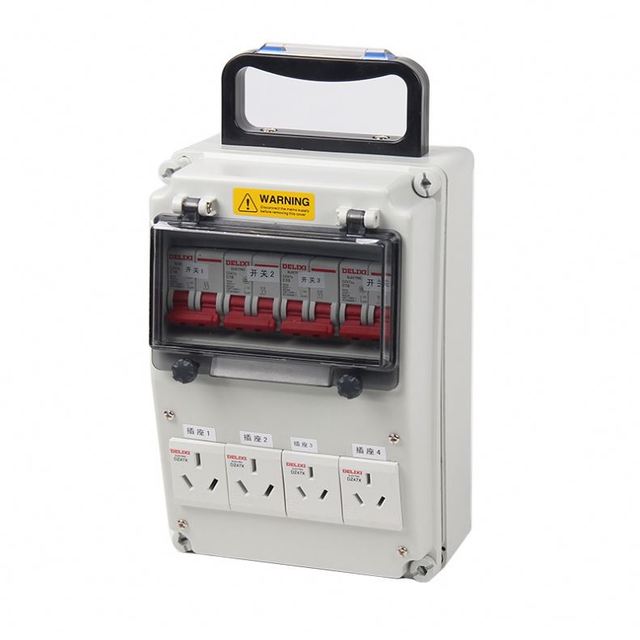 Saipwell UV Resistant 3 Phase Portable Power Distribution Box Outdoor Electrical Supply Industrial Power Distribution Enclosure