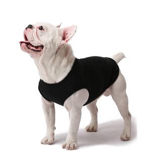 Qiqu Custom Supplier Nouveau design T-shirts et vêtements d'été en coton pour grands chiens (Pitbull, <span class=keywords><strong>Teckel</strong></span>) - Product Image 5