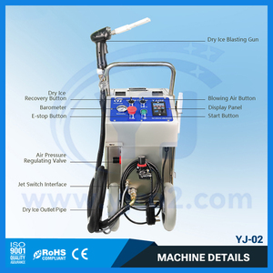 Lavadora de hielo seco Premium para mantenimiento automotriz, limpieza de moldes y tratamiento de superficies de equipos industriales - Product Image 5