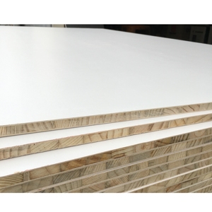 Giá thấp không thấm nước trắng Tủ Veneer nhiều lớp khối Hội Đồng Quản trị 18mm thông lõi melamine blockboards - Product Image 1