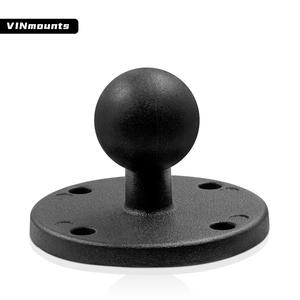 VINmounts adaptador base universal de 1" con bola, aluminio CNC, para soporte de navegación móvil - Product Image 1