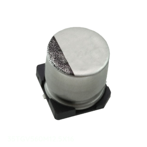 ตัวเก็บประจุ560 uF ชนิดยึดติดพื้นผิวแบบ SMD 35TGV560M12.5X16 560 uF 20% ฝาครอบของแท้ - Product Image 1