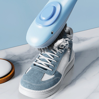 Brosse de nettoyage domestique FF5784 avec distributeur de savon intégré pour le linge et les chaussures, en plastique