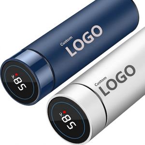 Botella de Agua Inteligente Digital con Logotipo Personalizado al por Mayor, Termo de Acero Inoxidable 304/316 con Pantalla de Temperatura, Libre de BPA, Ideal para Fiestas - Product Image 5