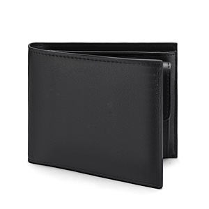 <b>Men</b> Solid Color <b>RFID</b> <b>Wallet</b> Black Minimalist Design Multi Functional Everyday Use - Product Image 5