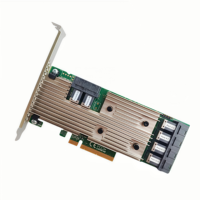 Tarjeta Controladora con Chip SAS3224, 24 Puertos Internos, 05-25699-00, Interfaz PCIe 3.0 X8, 12Gb/s, Componentes de Computadora, 9305-24i