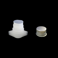 Usine personnalisée vente en gros, couvercle à vis de 20mm, bouchon en aluminium, couvercle cosmétique, huile essentielle, bec verseur, bouchon de bouteille