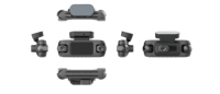 Caméra de tableau de bord de voiture cachée à 4 canaux et 4 objectifs, IPS 4K, grand angle 170°, WiFi, GPS, enregistreur vidéo 512 Go, contrôle par application