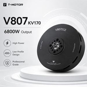 Moteur de <span class=keywords><strong>drone</strong></span> VTOL DC T-MOTOR V807 KV170 12S, 6800W, 28 pôles, <span class=keywords><strong>meilleur</strong></span> prix usine, matériau ABS - Product Image 1