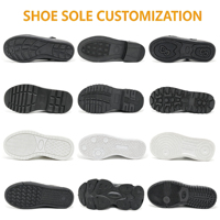 Chaussures de sport décontractées noires personnalisées pour enfants, baskets légères avec coussin d'air EVA respirant, chaussures d'école pour enfants