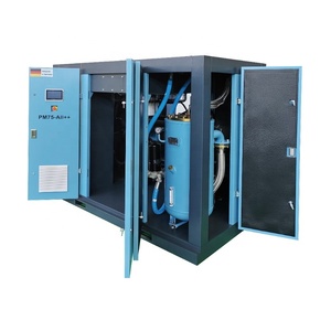 Blurbly Blurbly PM75 Bibo PM-VSD 75kW Motor Industrial de Compresión de Dos Etapas con Conversión de Frecuencia Magnética y Extremo de Compresión de Tornillo AC - Product Image 2