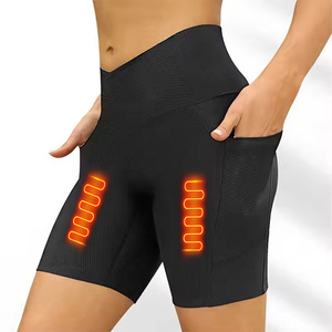OEM/ODM Shorts de yoga chauffants intelligents lavables Shorts de sport sexy pour femmes Shorts de motard de yoga durables en vrac pour le travail en plein air, la salle de sport - Product Image 1